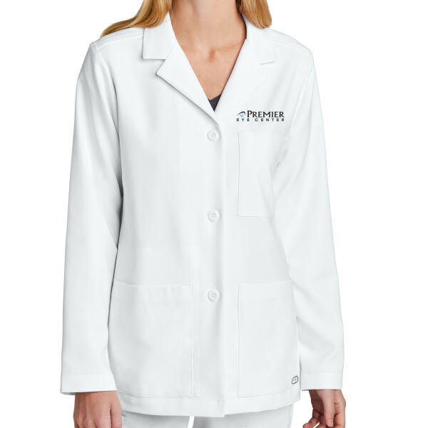 Wink Women's Consultation Lab Coat - Embroidered Logo Thumbnail
